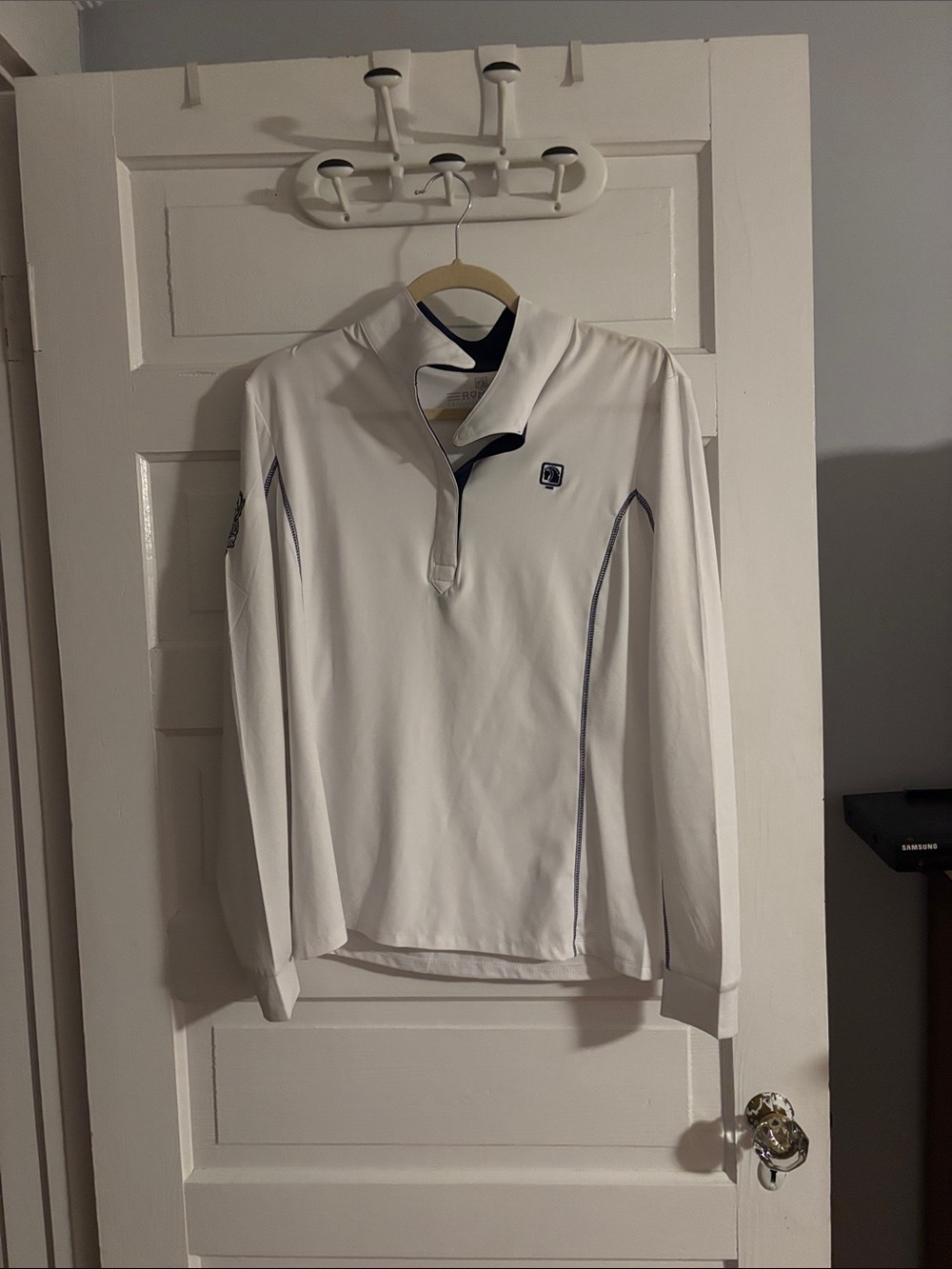 ROMFH Equestrian Apparel Half Button Up Rider Top